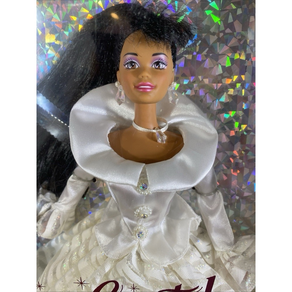 CRYSTAL SPLENDOR BARBIE SPECIAL EDITION AFRICAN AMERICAN 1995 Vintage Mattel - Picture 2 of 16